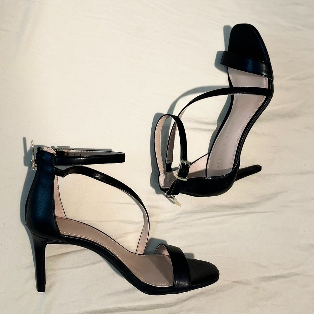 Black High Heels Sandals